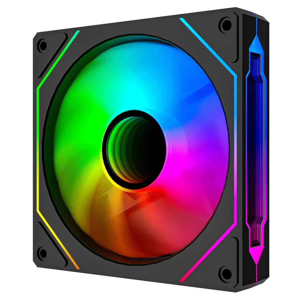 VIDA Infinity02 120mm Processor Fan 12 cm Black 1 pc(s)