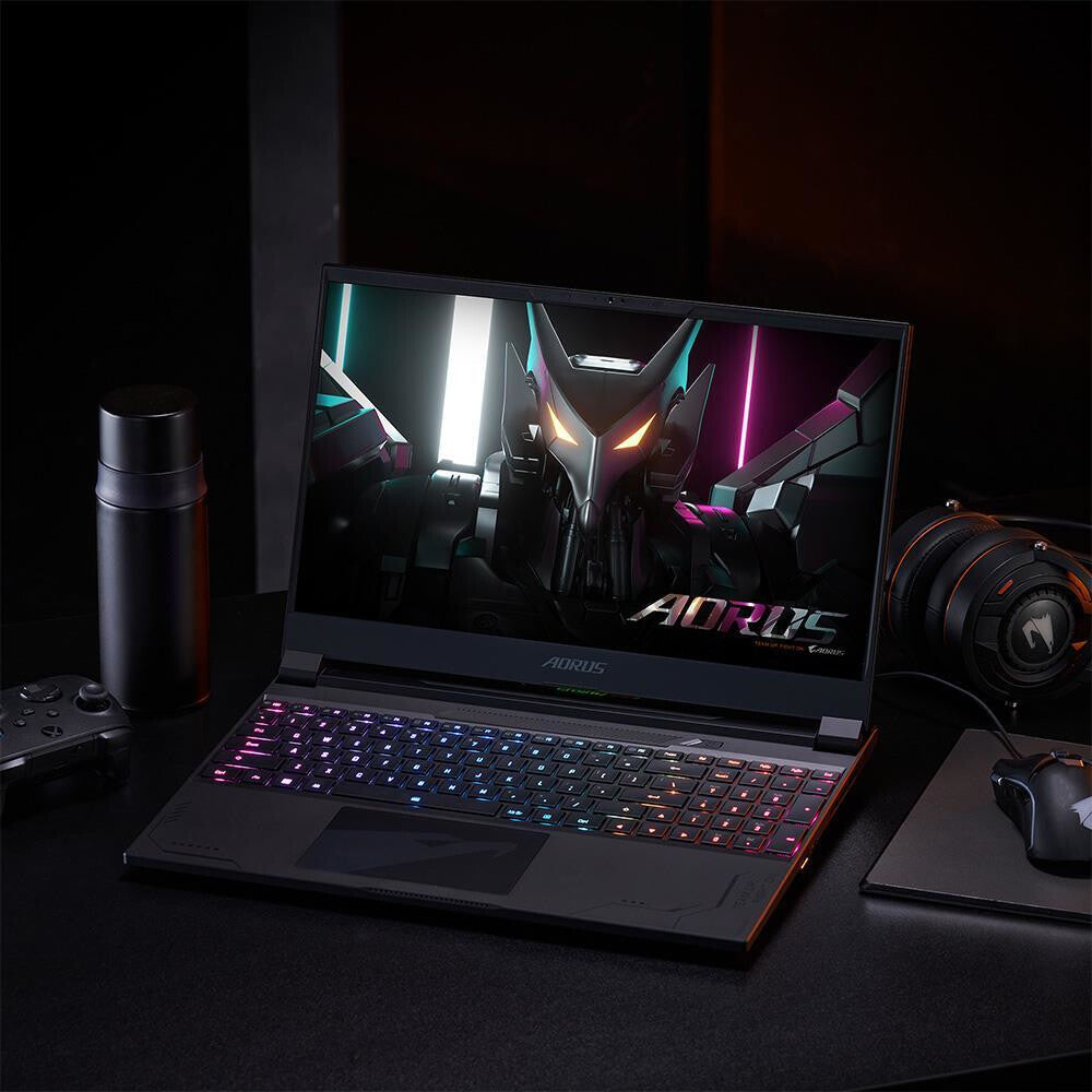 GIGABYTE AORUS 15X Laptop - 39.6 cm (15.6") - Intel® Core™ i9-13900HX - 16 GB DDR5-SDRAM - 1 TB SSD - NVIDIA GeForce RTX 4070 - Wi-Fi 6E - Windows 11 Home - Black