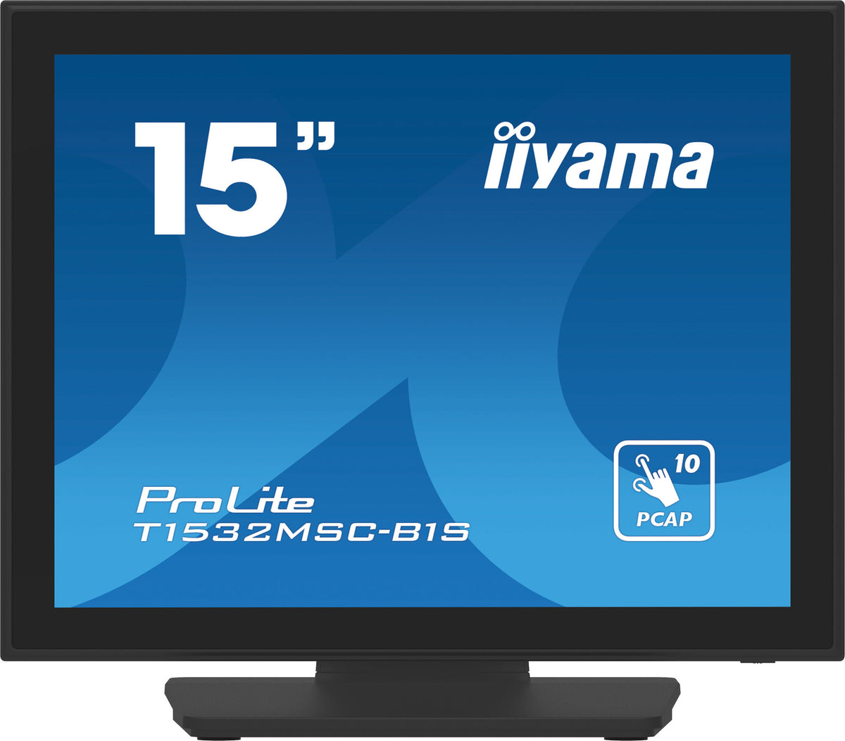 iiyama ProLite T1532MSC-B1S - 38.1 cm (15") - 1024 x 768 pixels XGA LCD Touchscreen Monitor