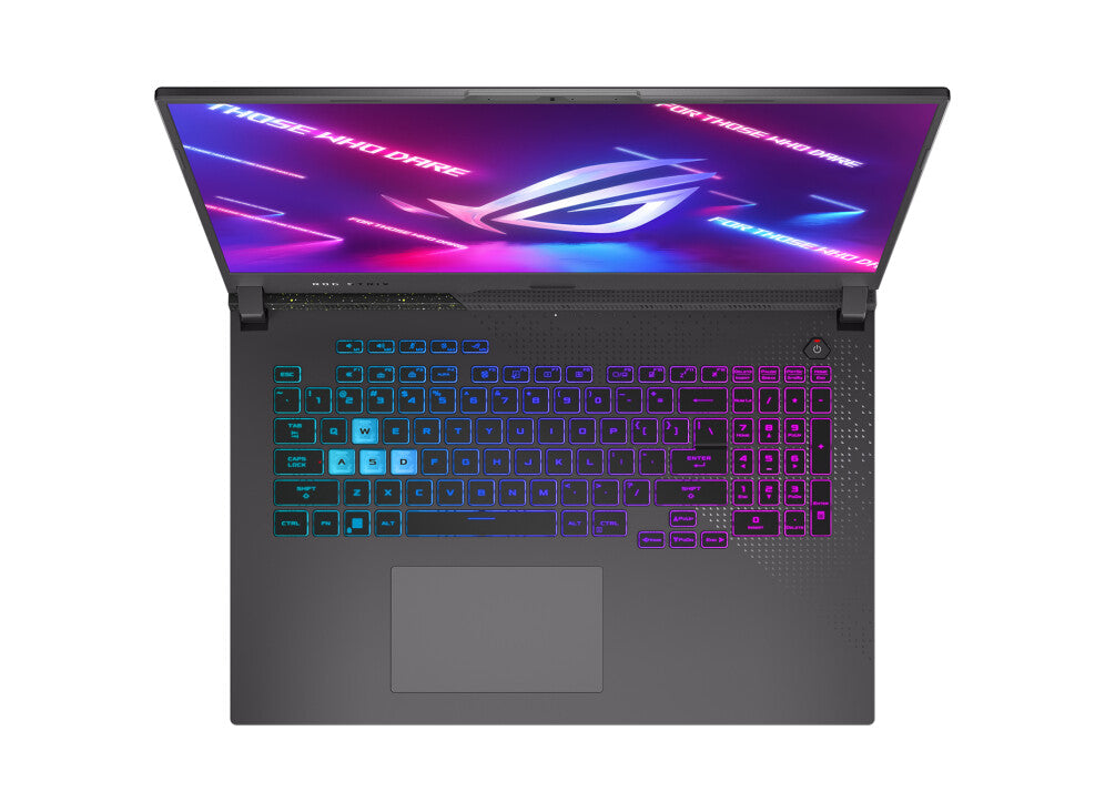 ASUS ROG Strix G17 Laptop - 43.9 cm (17.3") - AMD Ryzen™ 9 7845HX - 32 GB DDR5-SDRAM - 1 TB SSD - NVIDIA GeForce RTX 4070 - Wi-Fi 6E - Windows 11 Home - Grey