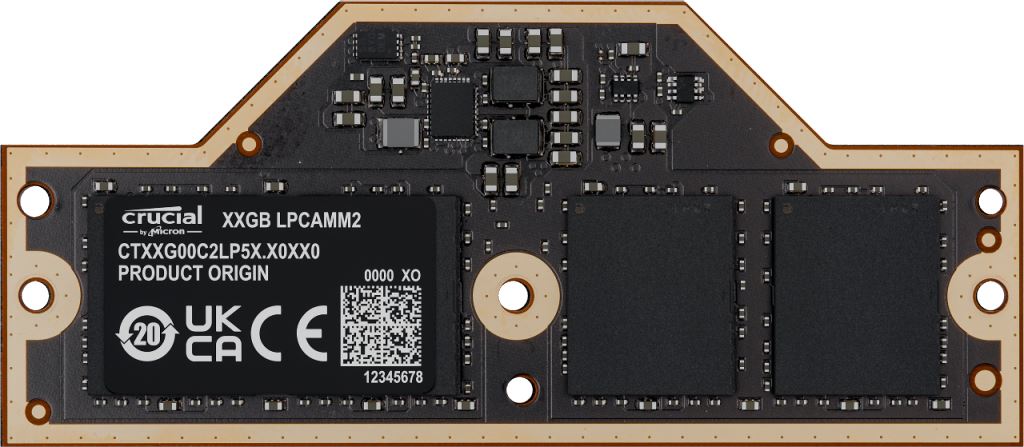 Crucial CT32G75C2LP5X memory module 32 GB 1 x 32 GB LPDDR5X 7500 MT/s 262-pin LPCAMM2