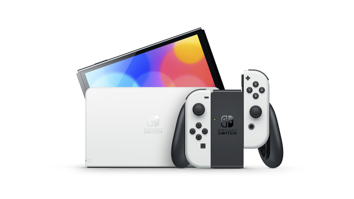 Nintendo Switch OLED - 64GB - White