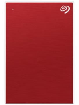 Seagate One Touch - External HDD in Red - 4 TB