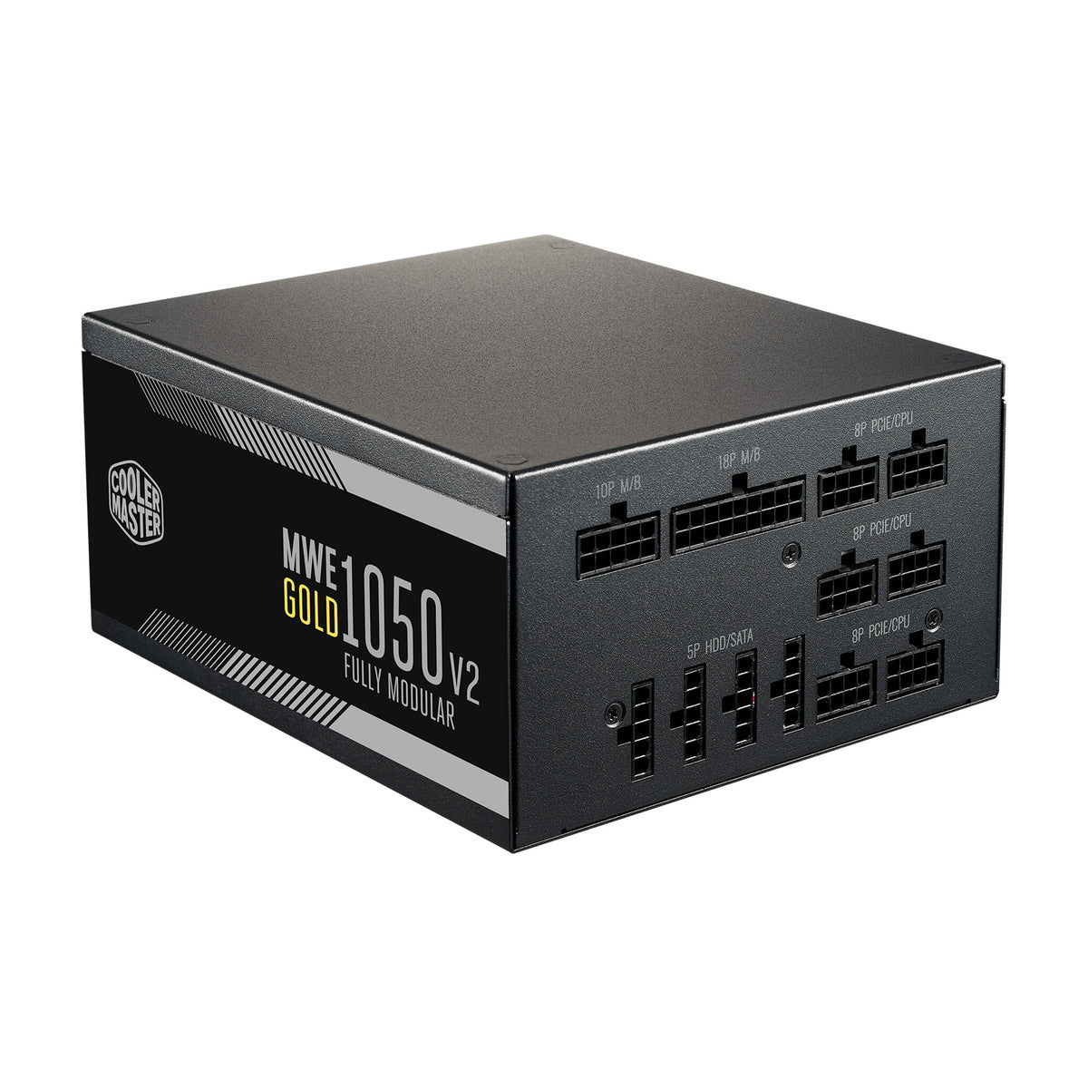 Cooler Master MWE - 1050W 80+ Gold Fully Modular Power Supply Unit in Black