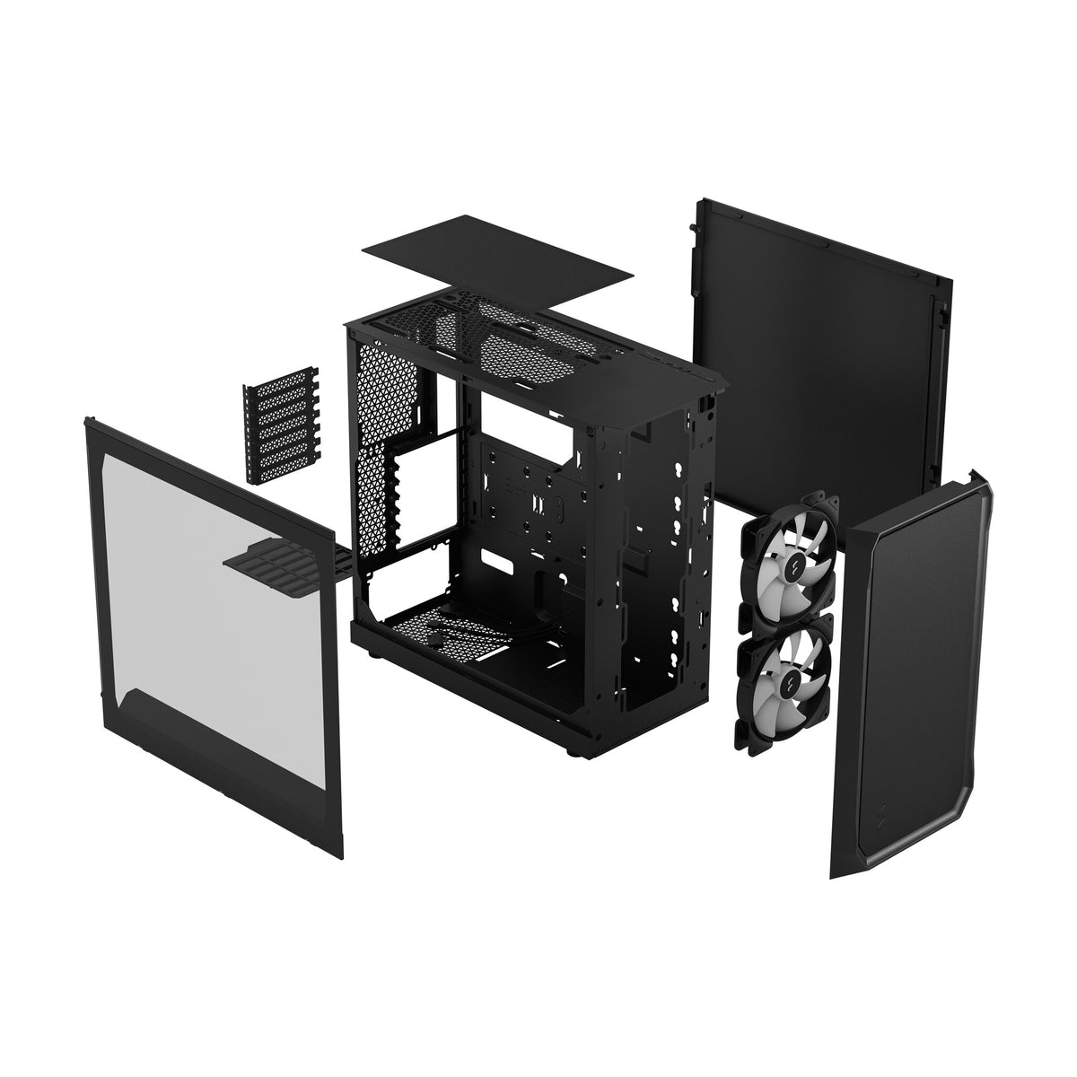 Fractal Design Focus 2 RGB - ATX Mid Tower Case in Black