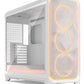 Fractal Design Meshify 3 XL Ambience Pro RGB - ATX Full Tower Case in White + Clear Tint