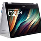 Acer Chromebook Spin 314 Hybrid (2-in-1) - 35.6 cm (14") - Touchscreen - Intel Celeron N4500 - 4 GB LPDDR4x-SDRAM - 128 GB eMMC - Wi-Fi 6 - ChromeOS - Silver