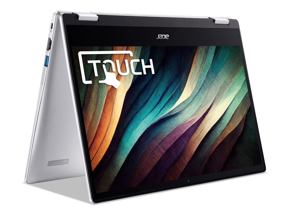 Acer Chromebook Spin 314 Hybrid (2-in-1) - 35.6 cm (14") - Touchscreen - Intel Celeron N4500 - 4 GB LPDDR4x-SDRAM - 128 GB eMMC - Wi-Fi 6 - ChromeOS - Silver