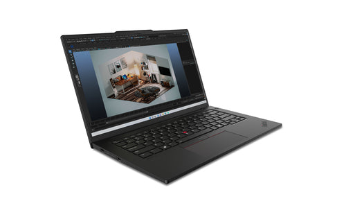 Lenovo ThinkPad P14s Gen 5 Laptop - 36.8 cm (14.5&quot;) - Intel Core Ultra 7 155H - 64 GB DDR5-SDRAM - 1 TB SSD - NVIDIA RTX 500 Ada - Wi-Fi 6E - Windows 11 Pro - Black