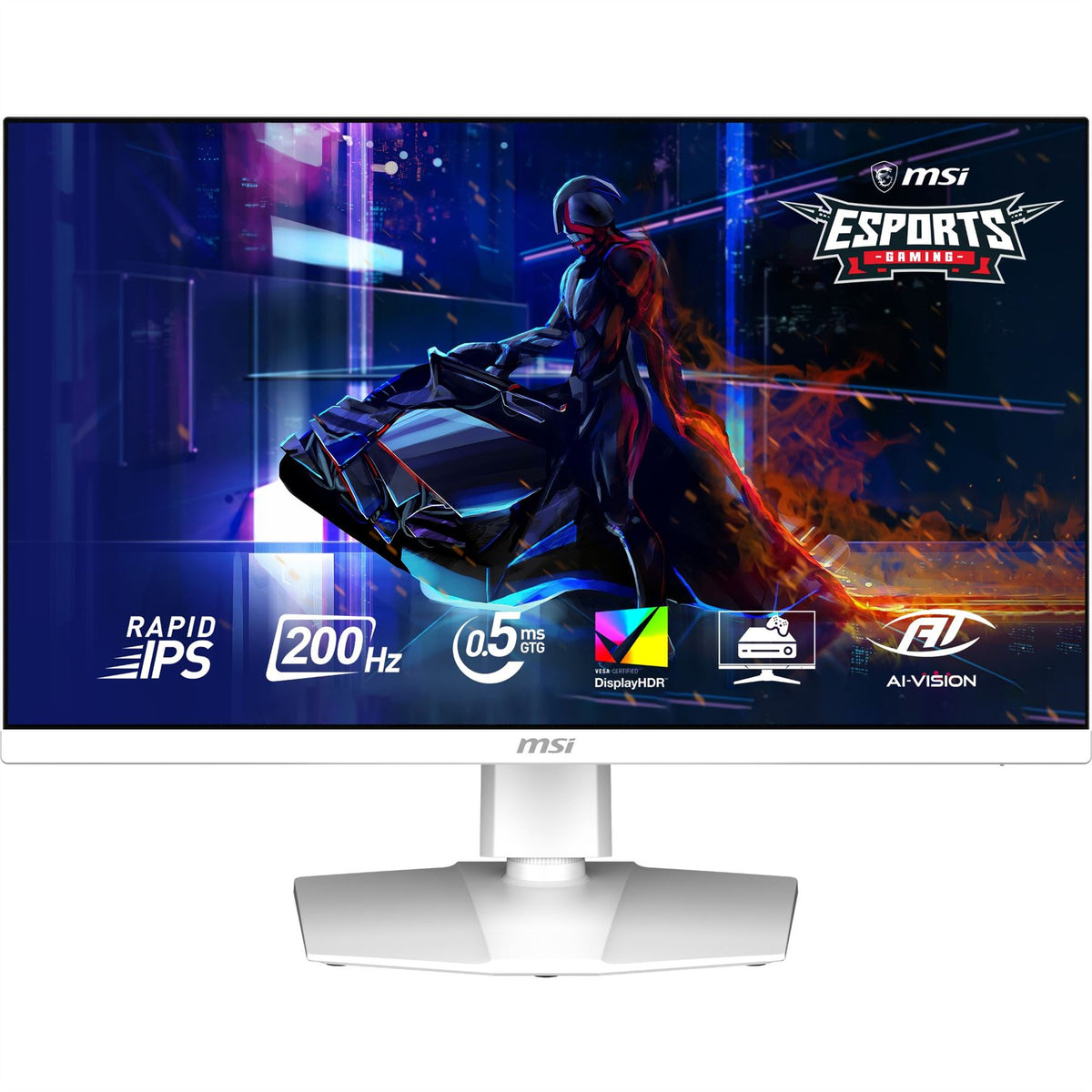 MSI MAG 274QRFW E20 computer monitor 68.6 cm (27") 2560 x 1440 pixels Wide Quad HD LCD White