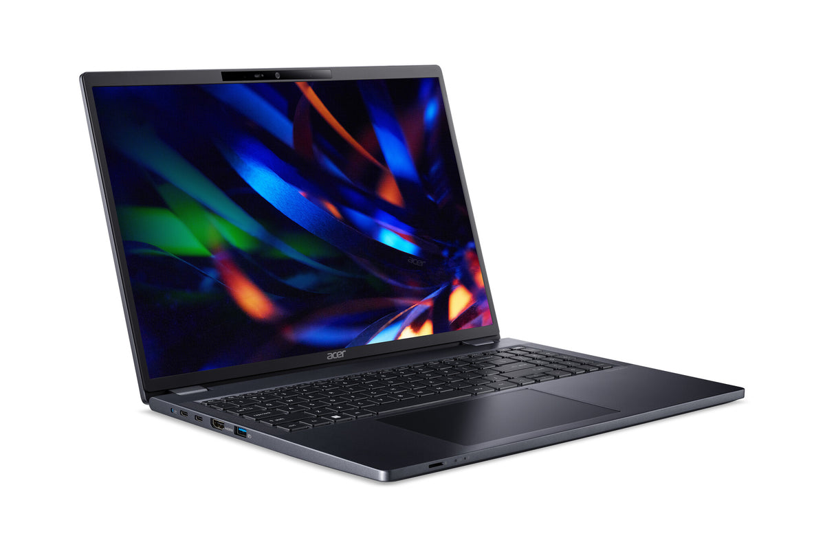 Acer TravelMate P4 Laptop - 40.6 cm (16") - Intel® Core™ i7-1355U - 16 GB DDR4-SDRAM - 512 GB SSD - Wi-Fi 6E - Windows 11 Pro - Blue
