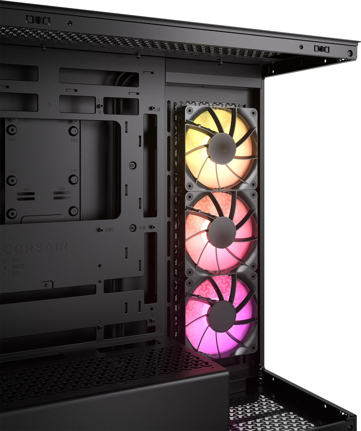 Corsair 3500X ARGB - EATX Mid Tower Case in Black