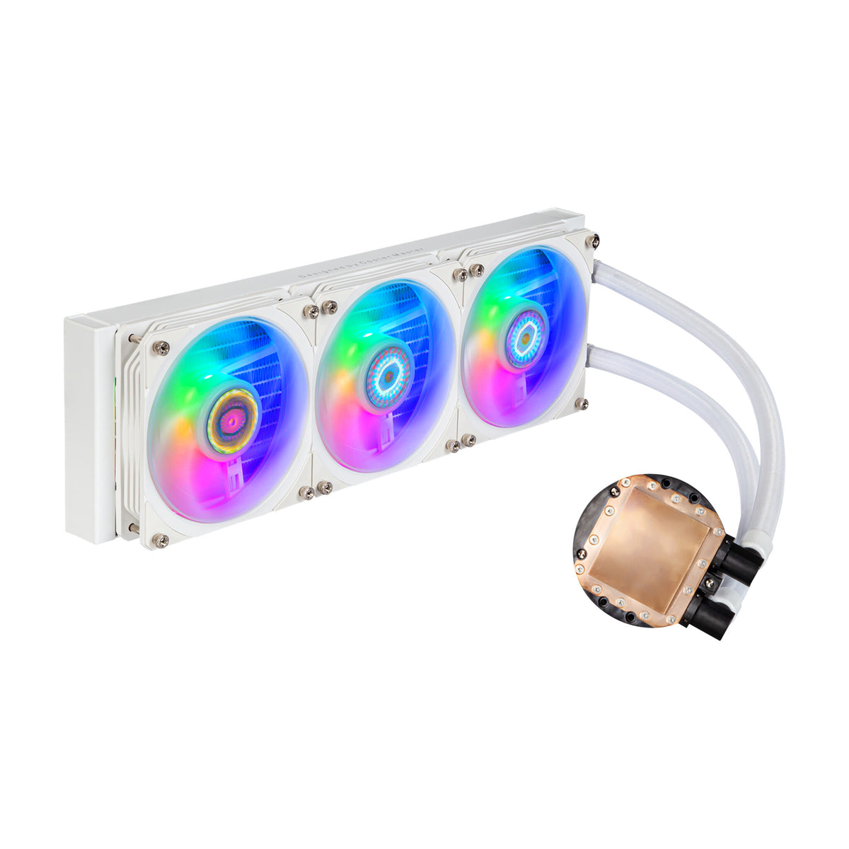 Cooler Master MasterLiquid PL360 Flux "White Edition" - 360mm Liquid CPU Cooler