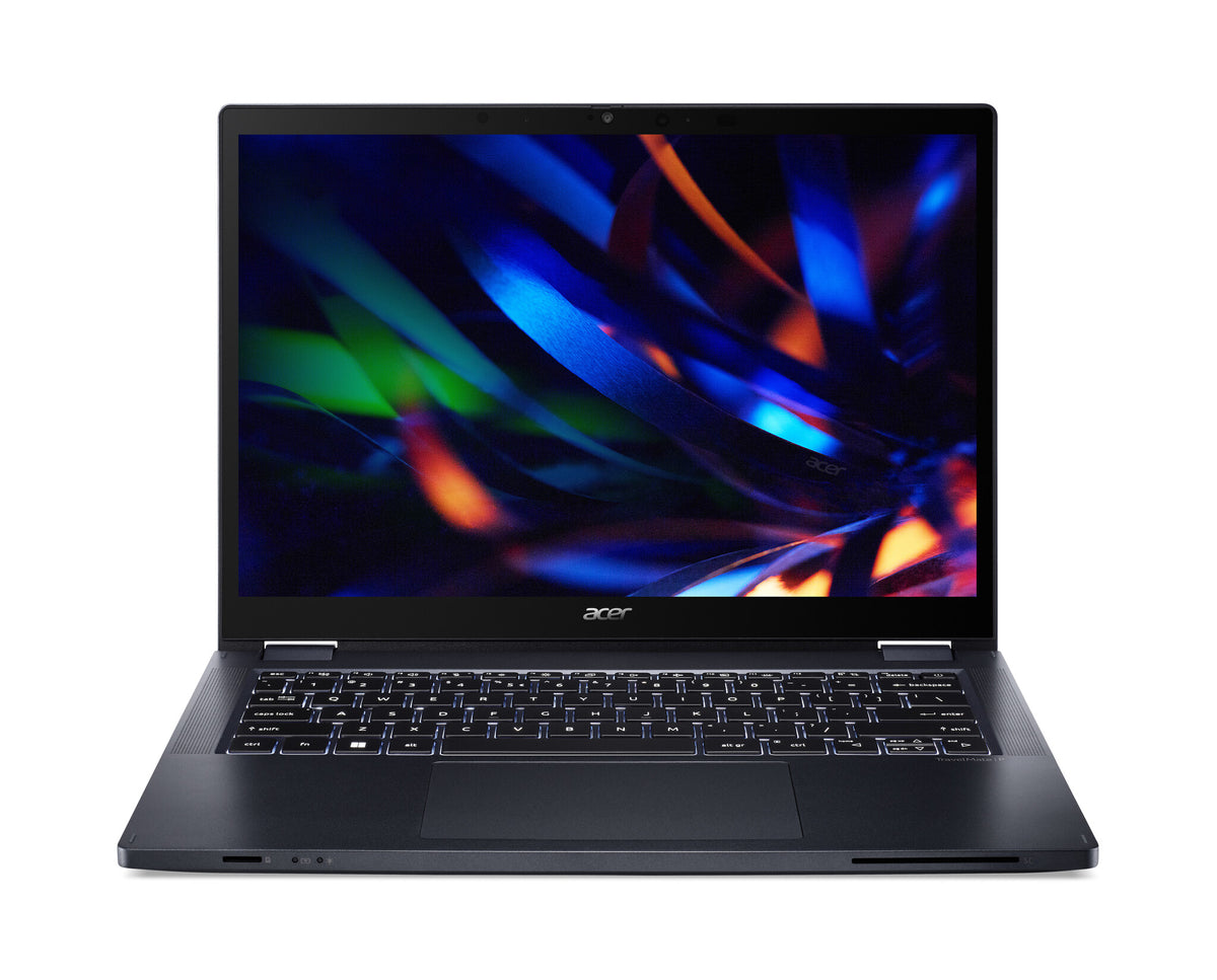Acer TravelMate Spin P4 - Hybrid (2-in-1) - 35.6 cm (14&quot;) - Touchscreen - Intel® Core™ i5-1335U - 16 GB DDR4-SDRAM - 512 GB SSD - Wi-Fi 6E - Windows 11 Pro - Blue