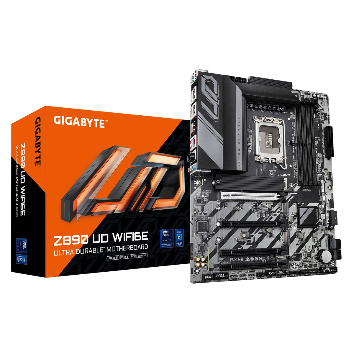 GIGABYTE Z890 UD WIFI6E ATX Motherboard - Intel Z890 LGA 1851