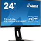 iiyama ProLite XUB2492HSC-B1 - 60.5 cm (23.8") - 1920 x 1080 pixels FHD LCD Monitor