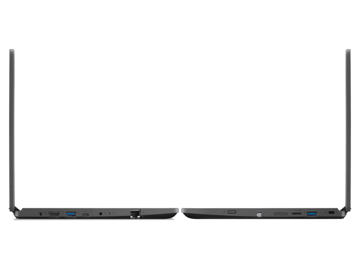 Acer TravelMate Spin B3 - 29.5 cm (11.6") - Touchscreen - Intel® Celeron® N5100 - 4 GB DDR4-SDRAM -128 GB eMMC - Wi-Fi 6 - Windows 11 Pro Education - Black