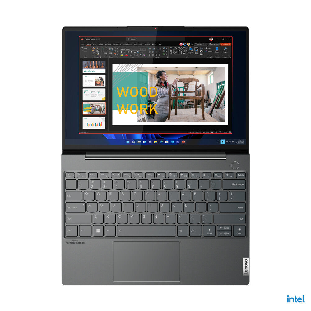 Lenovo ThinkBook 13x G2 IAP Laptop - 33.8 cm (13.3") - Intel® Core™ i7-1255U - 16 GB LPDDR5-SDRAM - 512 GB SSD - Wi-Fi 6E - Windows 11 Pro - Grey