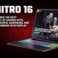 Acer Nitro 16 AN16-41 Gaming Laptop - 40.6 cm (16") - AMD Ryzen 7 7735HS - 16 GB DDR5-SDRAM - 1TB SSD - NVIDIA GeForce RTX 4060 - Windows 11 - Black
