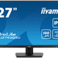iiyama ProLite XU2793QSU-B6 - 68.6 cm (27") - 2560 x 1440 pixels Wide Quad HD LED Monitor