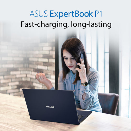 ASUS ExpertBook P1 Laptop - 39.6 cm (15.6&quot;) - Intel® Core™ i7-13620H - 32 GB DDR5-SDRAM - 1 TB SSD - Wi-Fi 6 - Windows 11 Pro - Grey