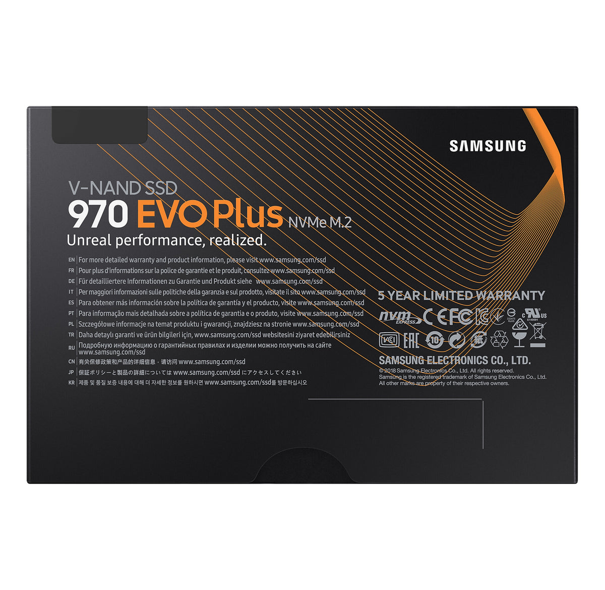 Samsung 970 EVO Plus - PCI Express 3.0 V-NAND MLC NVMe M.2 SSD - 2 TB