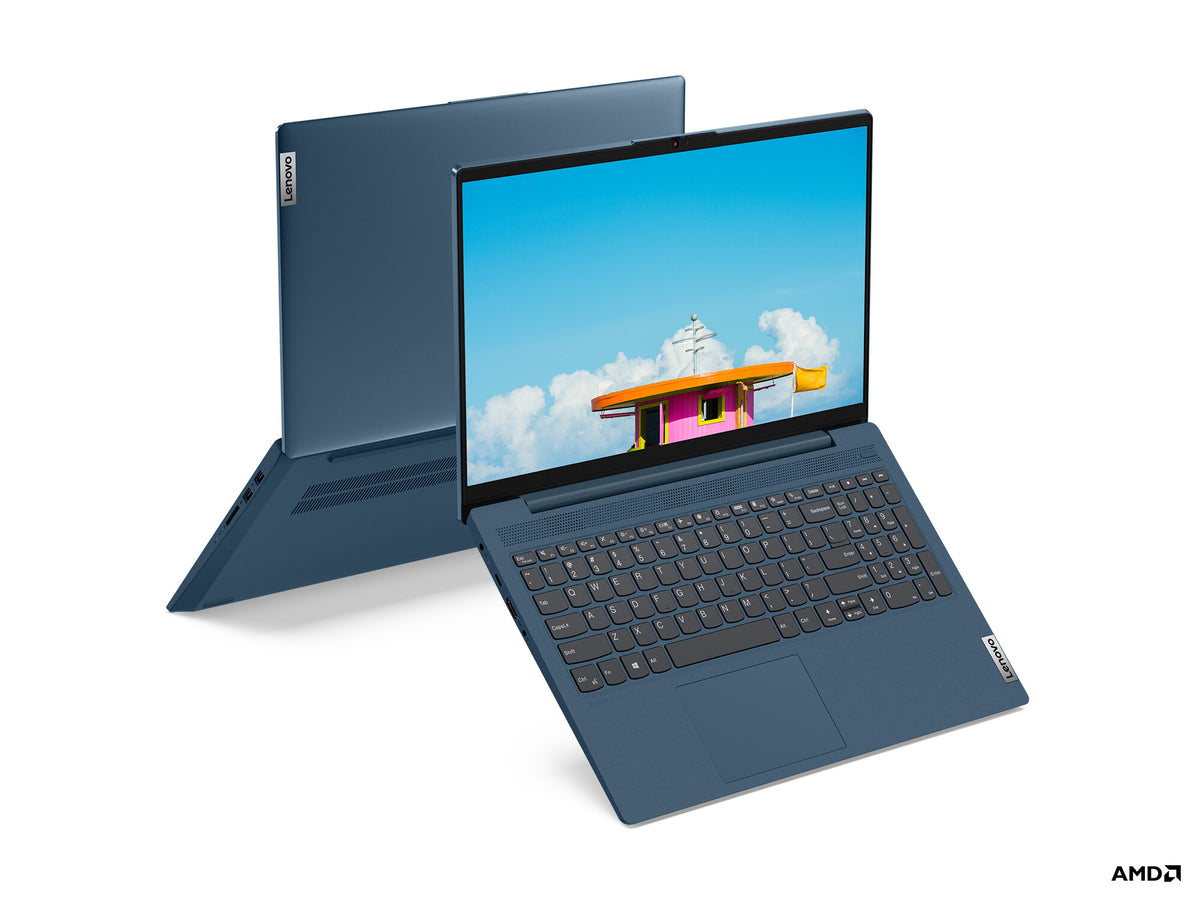 Lenovo IdeaPad 5 Laptop - 39.6 cm (15.6&quot;) - AMD Ryzen™ 7 5700U - 8 GB DDR4-SDRAM - 512 GB SSD - Wi-Fi 5 - Windows 11 Home in S mode - Blue