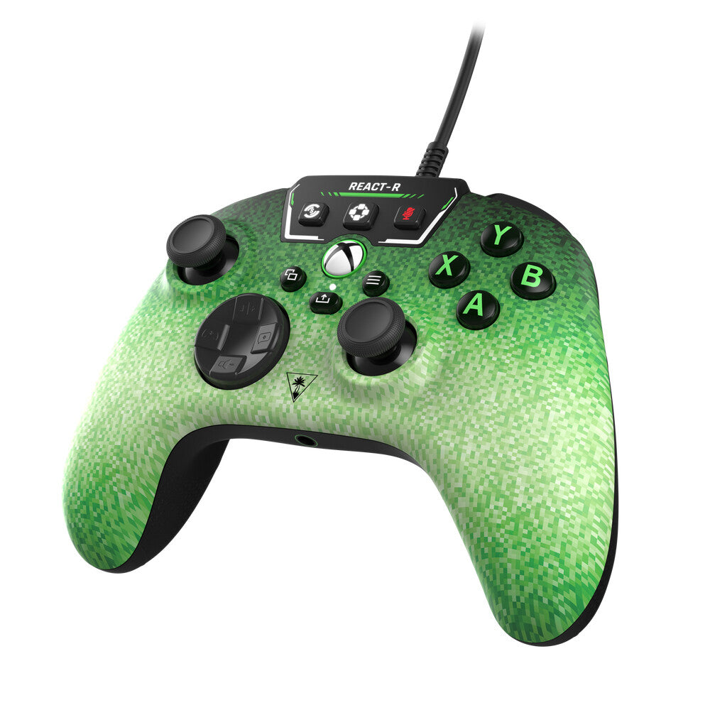 Turtle Beach REACT-R - USB Gamepad for PC / Xbox Series X|S in Pixel Green