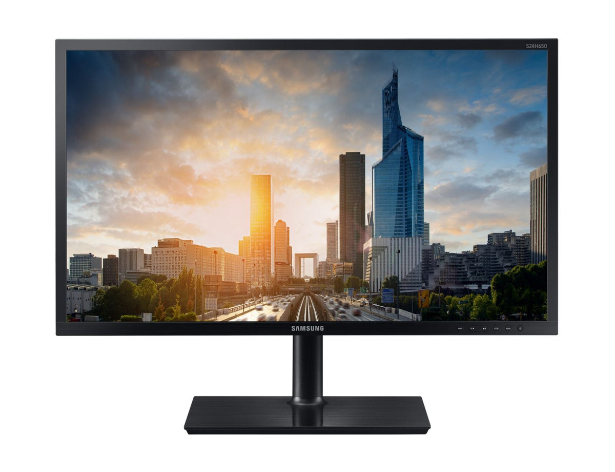 Samsung S24H650GDU 61 cm (24") 1920 x 1200 pixels WUXGA Black Monitor