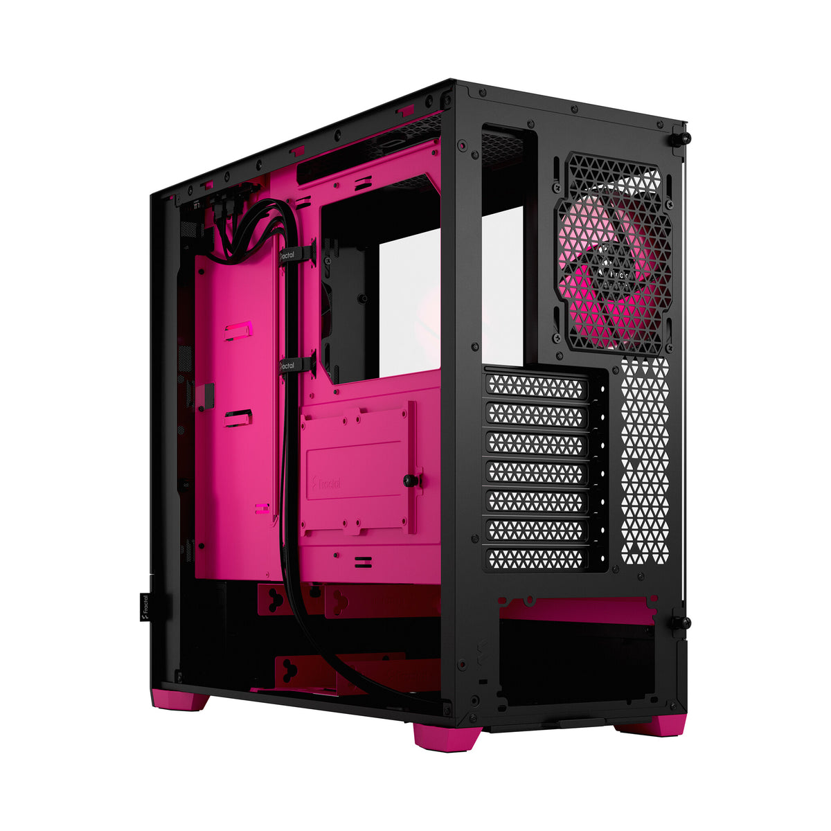 Fractal Design Pop Air Tower in Black / Magenta