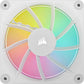 Corsair iCUE LINK LX120 RGB - Computer Case Fan in White - 120mm