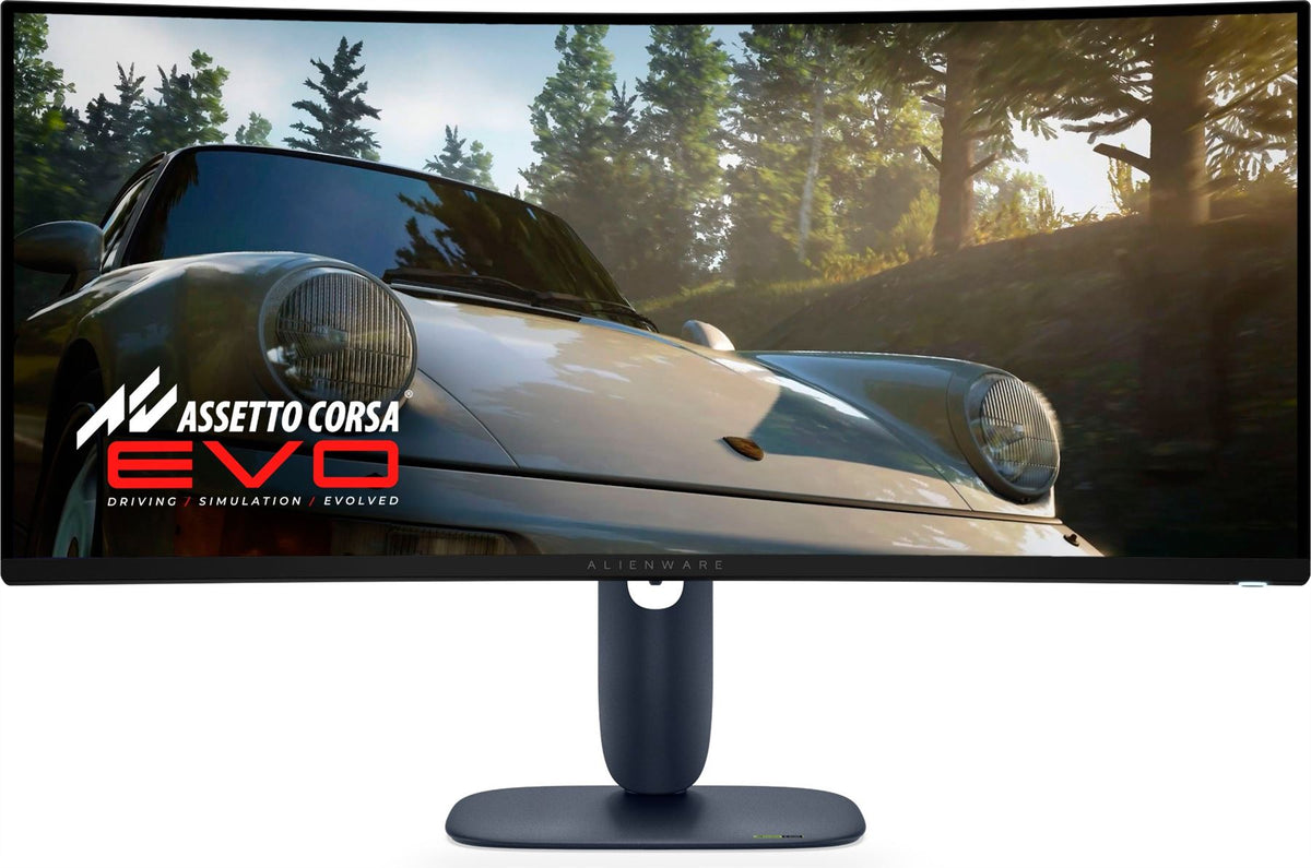 Alienware AW3425DW computer monitor 86.4 cm (34") 3440 x 1440 pixels Wide Quad HD QD-OLED Blue