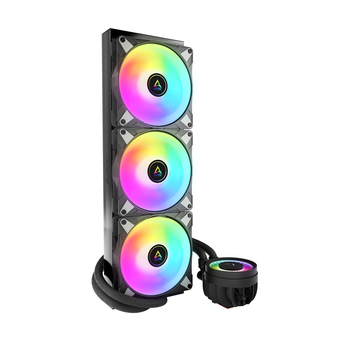 ARCTIC Liquid Freezer III 420 A-RGB - All-in-One Liquid CPU Cooler in Black - 420mm