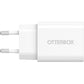 OtterBox Fast Charge | Euro Plug Standard USB-C 20W Wall Charger in White