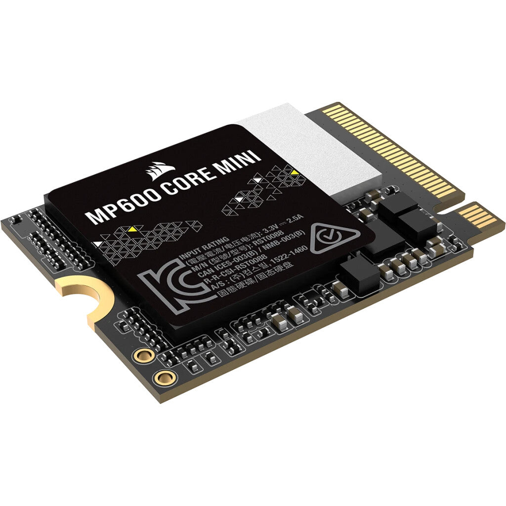 Corsair MP600 Mini - PCI Express 4.0 QLC 3D NAND NVMe M.2 SSD - 2 TB