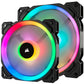 Corsair LL120 RGB - Computer Case Fan in Black / White - 120mm (Pack of 3)
