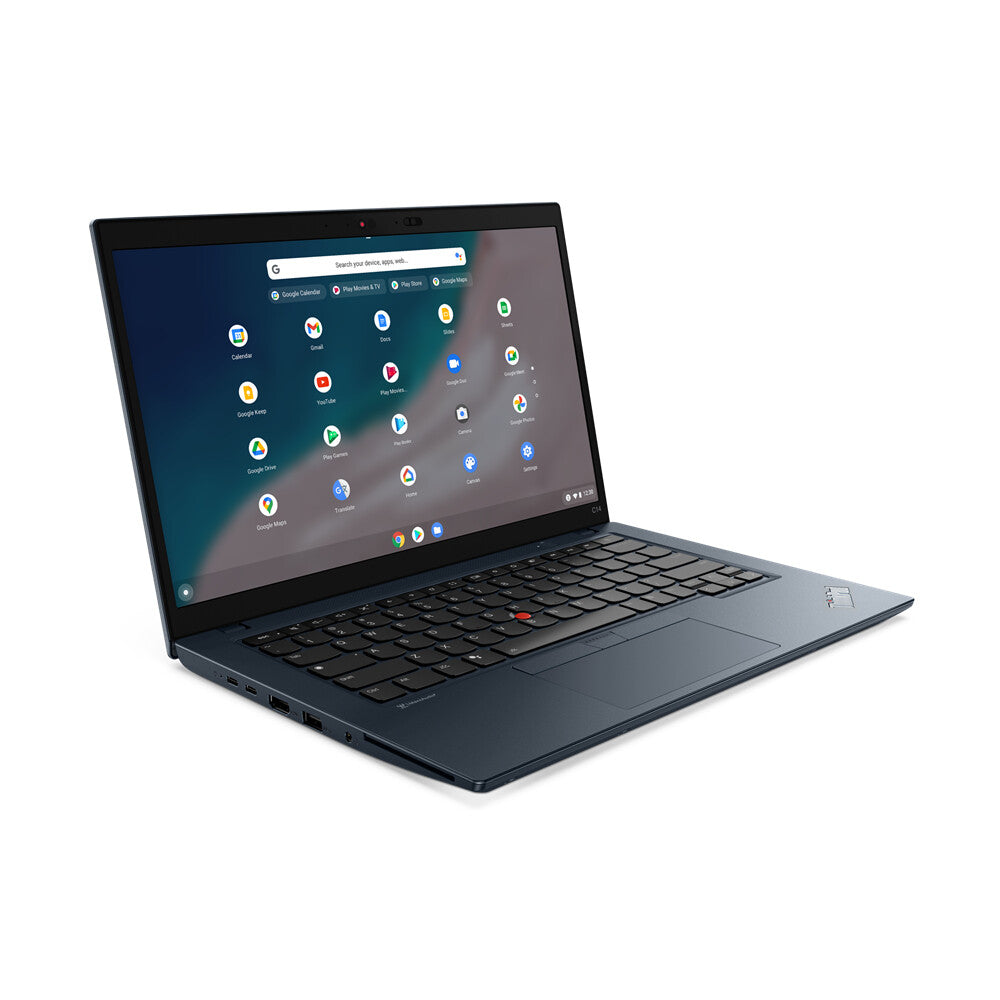 Lenovo ThinkPad C14 Gen 1 Chromebook - 35.6 cm (14&quot;) - Intel® Core™ i5-1235U - 8 GB LPDDR4x-SDRAM - 128 GB eMMC - Wi-Fi 6E - ChromeOS - Blue