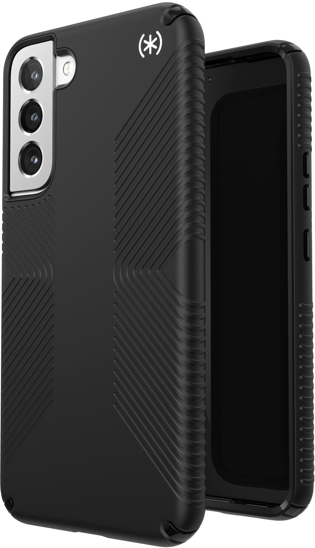 Speck Presidio2 mobile phone grip case with Microban for Galaxy S22 Plus in Black