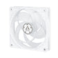 ARCTIC P12 PWM PST - Computer Case Fan in White / Transparent - 120mm
