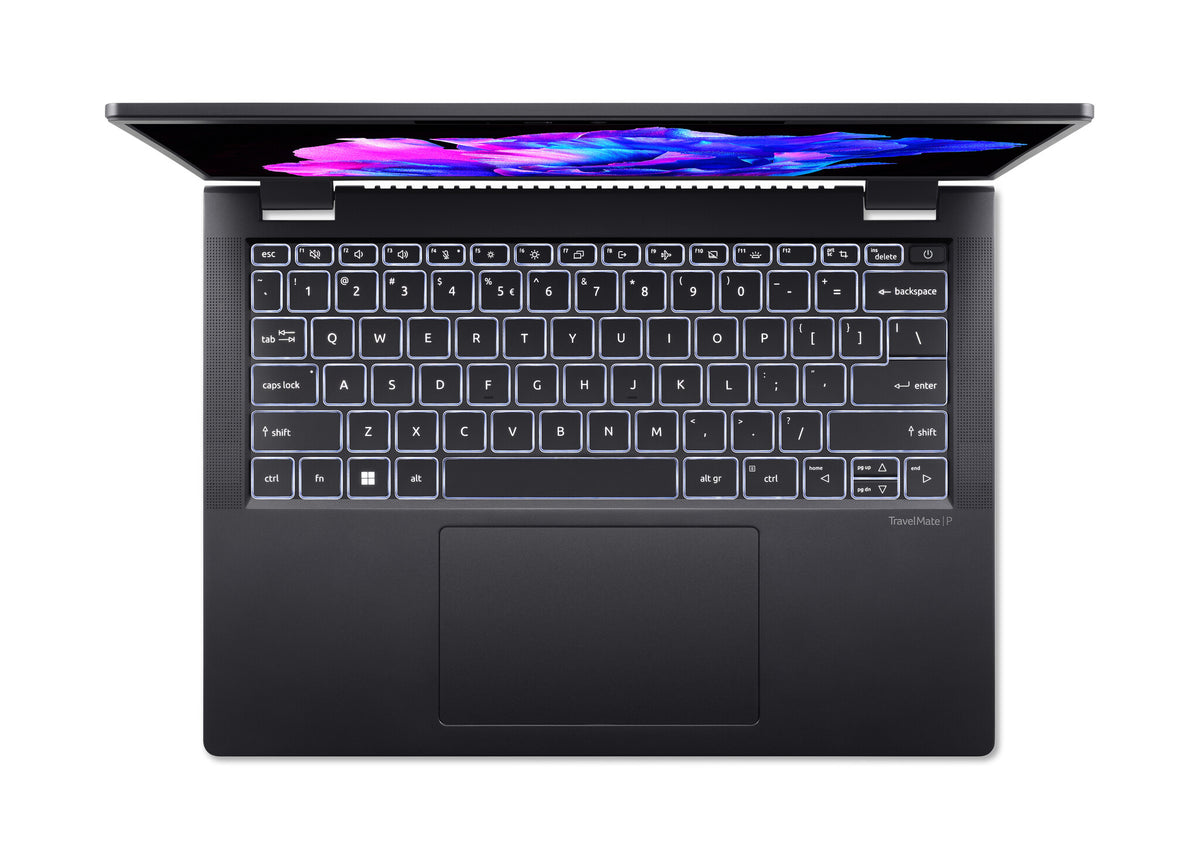 Acer TravelMate P6 TMP614-53 Laptop - 35.6 cm (14") - Intel® Core™ i7-1355U - 16 GB LPDDR5-SDRAM - 512 GB SSD - Wi-Fi 6E - Windows 11 Pro - Black