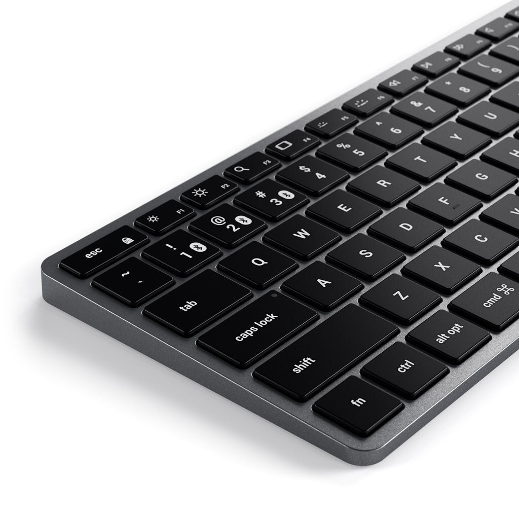 Satechi Slim X1 Mini - Bluetooth Backlit Keyboard in Black / Grey (QWERTY UK)