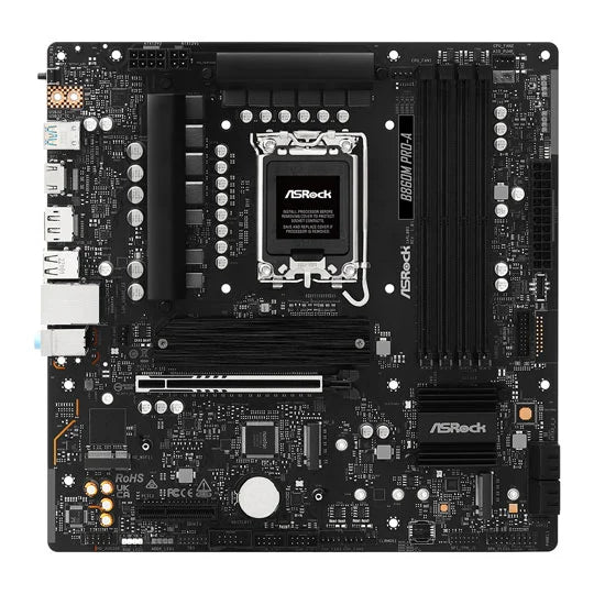 Asrock B860M Pro-A micro ATX motherboard - Intel B860 LGA 1851