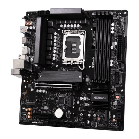 Asrock B860M Pro-A micro ATX motherboard - Intel B860 LGA 1851