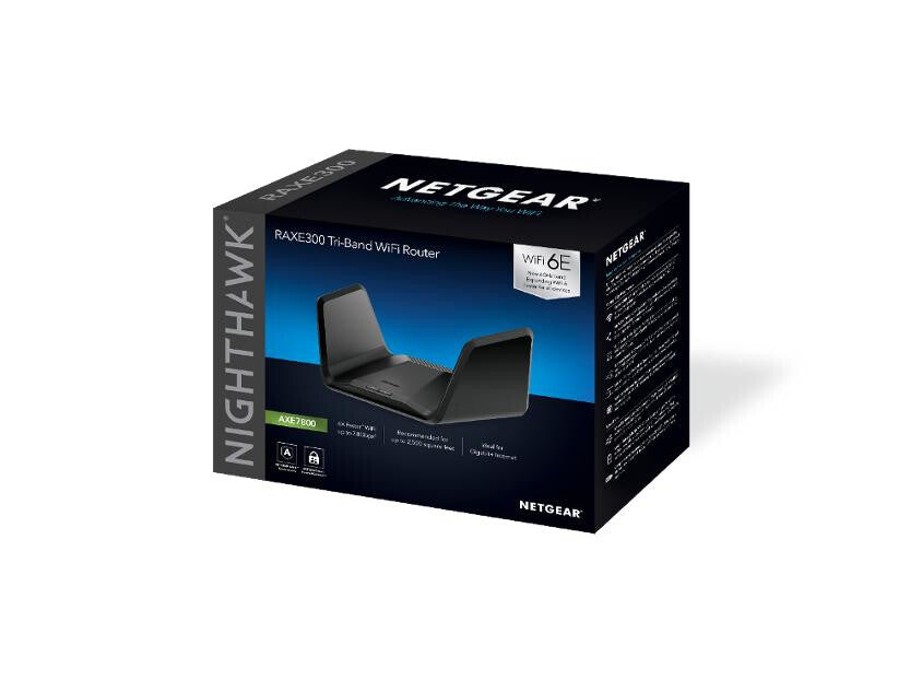 NETGEAR Nighthawk AXE7800 - Gigabit Ethernet Tri-band (2.4 GHz / 5 GHz / 5 GHz) Wi-Fi 6 Wireless Router