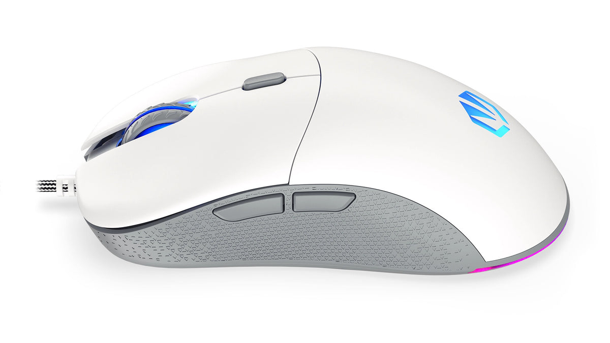 ENDORFY GEM Plus - USB Type-C Wired Optical Mouse in White - 19,000 DPI