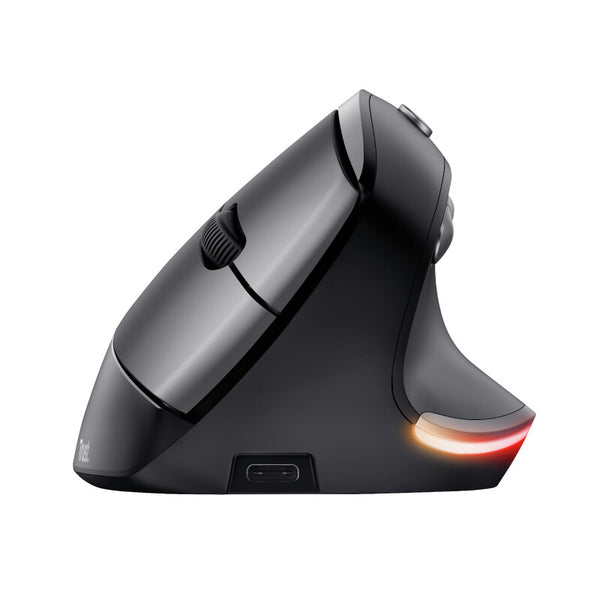 Trust Bayo - RF Wireless Optical Vertical Mouse - 2,400 DPI - Clove ...