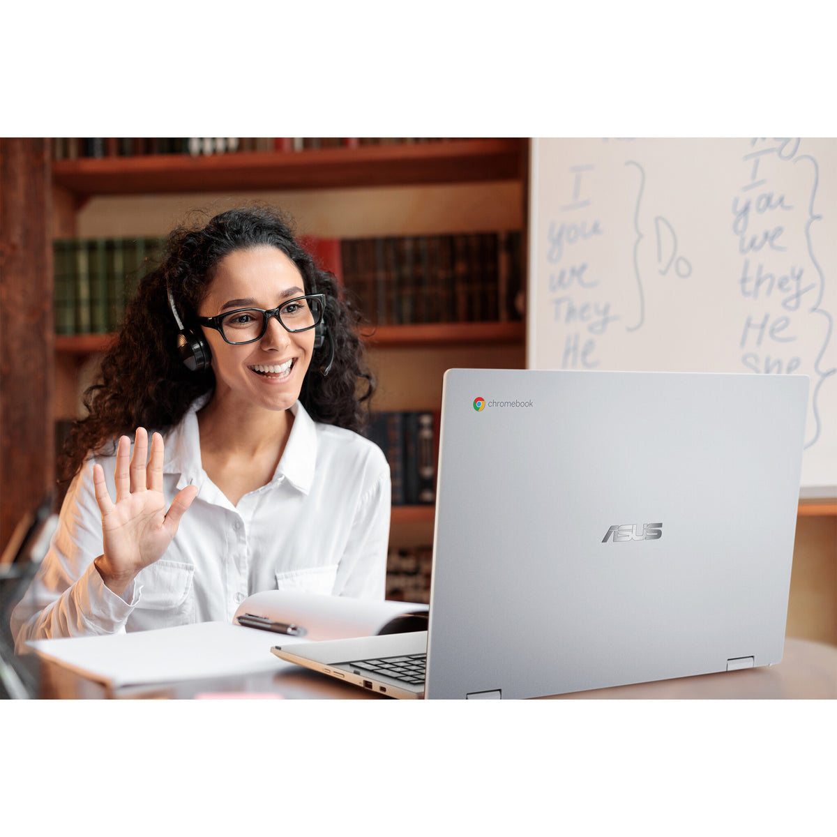 ASUS Chromebook - 39.6 cm (15.6") - Intel® Pentium® Silver N6000 - 4 GB LPDDR4x-SDRAM - 64 GB eMMC - Wi-Fi 6 - ChromeOS - Silver