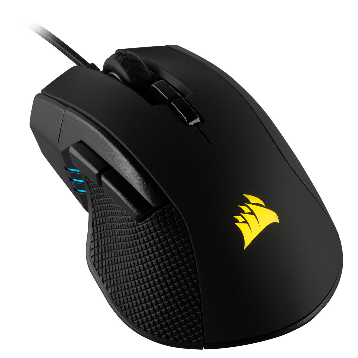 Corsair IRONCLAW RGB USB Type-A Mouse in Black - 18,000 DPI