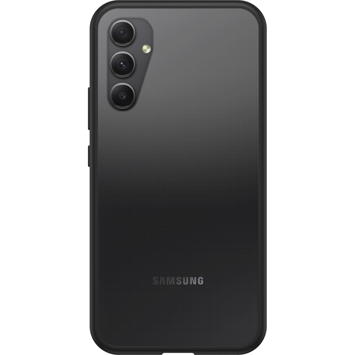 OtterBox React Case for Galaxy A34 (5G) in Black Crystal