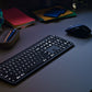 Logitech MX Keys S Combo for Business (Gen 2) -  RF Wireless + Bluetooth Mouse + Wireless QWERTY US International Keyboard
